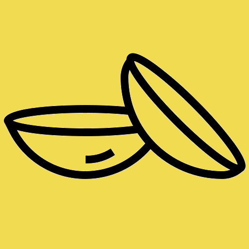 ícono lentes de contacto